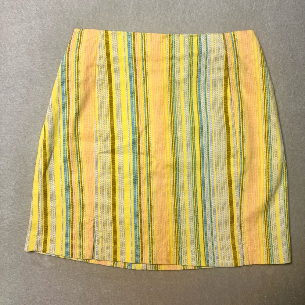 Love on a Hanger Multicolor Striped Pencil Skirt